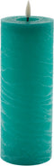Mansion atmosphere - led kaars rustic blauw 20x7,5cm