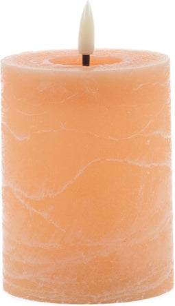 Mansion atmosphere - led kaars rustic Coral 10x7,5cm