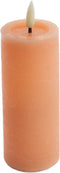 Mansion atmosphere - led kaars rustic Coral 12,5x5cm