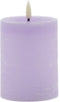 Mansion atmosphere - led kaars rustic lavendel 10x7,5cm