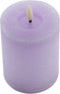 Mansion atmosphere - led kaars rustic lavendel 10x7,5cm