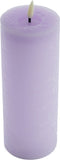Mansion atmosphere - led kaars rustic lavendel 20x7,5cm