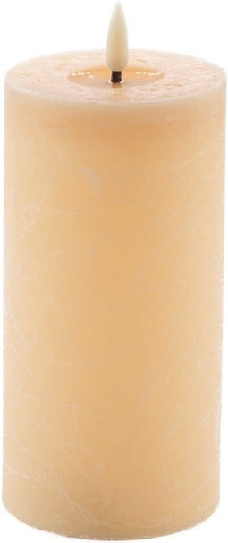 Mansion atmosphere - led kaars rustic zand 15x7,5cm