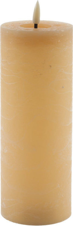 Mansion atmosphere - led kaars rustic zand 20x7,5cm