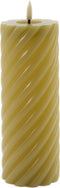 Mansion atmosphere - swirl led kaars mos 20x7,5cm
