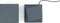 MANU qube wireless charger & power bank - blauw