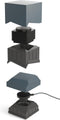 MANU qube wireless charger & power bank - blauw