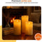 Goliving LED Kaarsen Set - 9 Stuks - Bewegende Vlam - Echte Wax - Warm Wit Licht - 2 Afstandsbedieningen