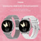 Maoo Ventura AMOLED Smartwatch Dames Zilver Wit
