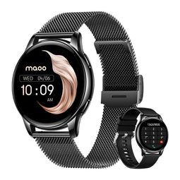 Maoo Ventura AMOLED Smartwatch Dames Zwart
