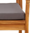 vidaXL - Tuinstoelen - 2 - stuks - 59,5x70,5x72,5 - cm - Massief - Acaciahout