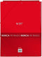Map Sevilla Fútbol Club A4 (26 x 33.5 x 2.5 cm)