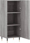 vidaXL - Dressoir - 34,5x34x90 - cm - bewerkt - hout - grijs - sonoma - eikenkleurig
