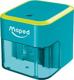 Maped Elektrische puntenslijper Turquoise / Appelgroen