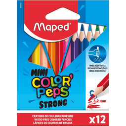 Maped - Kleurpotlood maped colorpeps mini strong 12 stuks