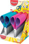 Maped M464412, Kind, Rechte knip, Enkel, Blauw, Roze, Rood, Violet, Roestvrijstaal, Universeel