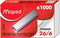 Maped nietjes 26/6, doos van 1.000 nietjes