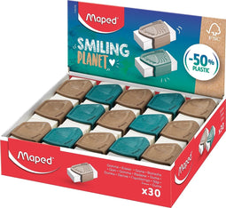 Maped Smiling Planet gum | display van 30 stuks
