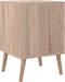 vidaXL - Finori - Finori - Dressoir - Lusk - 61A - 38,5x38,5x57 - cm - sonoma - eikenkleurig