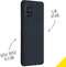Accezz Hoesje Geschikt voor Samsung Galaxy A51 Hoesje Siliconen - Accezz Liquid Silicone Backcover - Donkerblauw