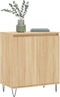 vidaXL - Dressoir - 60x35x70 - cm - bewerkt - hout - sonoma - eikenkleurig