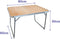 Marbueno Klaptafel Staal D16 Divers Camping en Strand 80X60X50 cm 10028