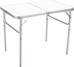 Marbueno Opvouwbare Aluminium Tafel D25 Camping en Strand 90X60X39/70 cm 10031