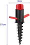Marbueno Parasol Pincho Plastic Zwart 37x6x6 cm Strand en Tuin 10505