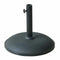 Marbueno Parasol Rond Cement 41,5x35 cm 15KG Zwart Tuin, Zwembad en Terras 10447