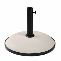 Marbueno Parasol Rond Cement 45x36 cm 20KG Wit Tuin, Zwembad en Terras 10451