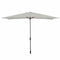 Marbueno Parasol Staal 8 Spaken 200x300 cm Polyester Wit Tuin, Zwembad, Terras