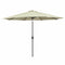 Marbueno Parasol Staal 8 Spaken D300 cm Polyester Beige Tuin, Zwembad, Terras 10486