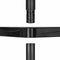 Marbueno - Rek 3 Planken - Kunststof Zwart - 61x31x91 cm - Tuin 10536