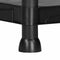 Marbueno Rek 4 Planken Zwart Plastic 61x31x131 cm Tuin 10537