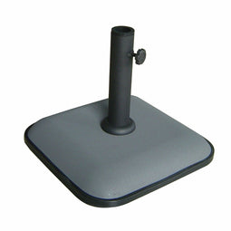 Marbueno Vierkante Parasolvoet Cement 35X35X5,2 cm 11KG Grijs Tuin, Zwembad, Terras