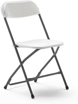 Marbueno Vouwstoel Kunststof Wit 44x44x79 cm Catering, Strand en Kamperen 10532