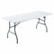 Marbueno Vouwtafel Kunststof Wit 180X70X74 cm Catering, Strand en Kamperen 10529