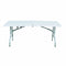 Marbueno Vouwtafel Kunststof Wit 180X70X74 cm Catering, Strand en Kamperen 10529