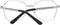 Marciano by Guess GM0321 56060 bril zonder sterke - Dames - Zilverkleurig