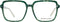 Marciano by Guess GM0394 54098 bril zonder sterke - Dames - Groen