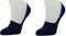 Marcmarcs 2-paar invisible sneaker sokjes - 38 - Wit