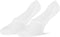 Marcmarcs 2-paar invisible sneaker sokjes - 38 - Wit