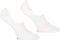 Marcmarcs 2-paar invisible sneaker sokjes - 38 - Wit