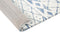 MARGAND - Vloerkleed - Wit/Blauw - 300 x 400 cm - Polyester
