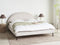 MARGUT - Bed - Beige - 180 x 200 cm - Polyester