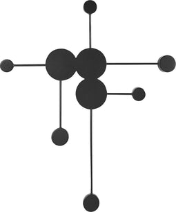 MARIATO - Wandlamp - Zwart - Metaal