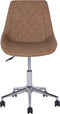 MARIBEL - Bureaustoel - Bruin - Kunstleer