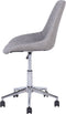 MARIBEL - Bureaustoel - Grijs - Kunstleer