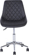 MARIBEL - Bureaustoel - Zwart - Kunstleer