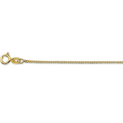 Marie Celeste ketting gourmet 1,0 mm - Goud